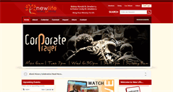 Desktop Screenshot of newlifetempleofpraise.org